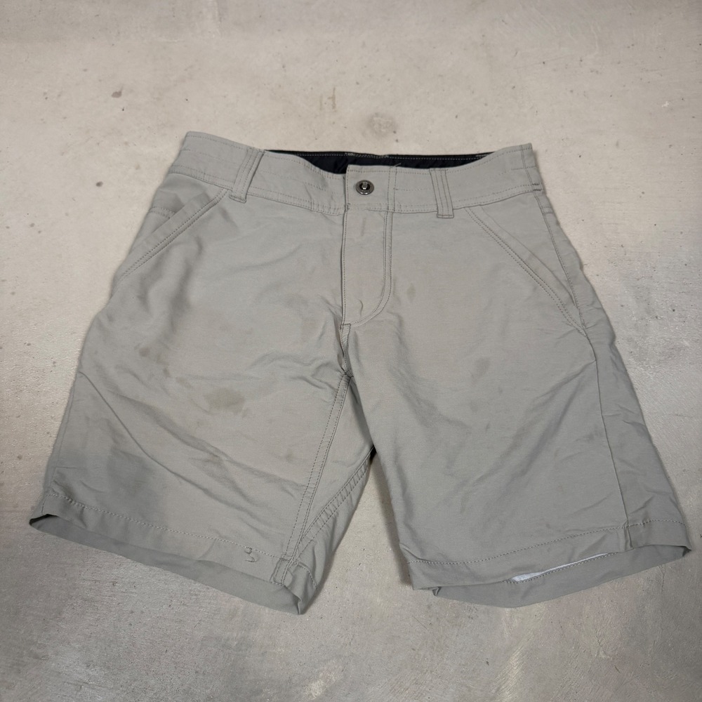 Kuhl Womens Gray Nylon Blend Hiking Trail Shorts Size 28 RN 108846